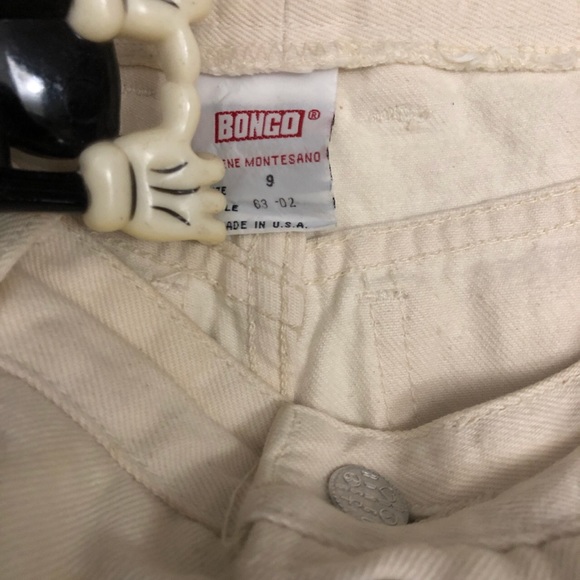 Vtg Bongo Cream Vanilla High Waisted Jeans - Picture 4 of 4